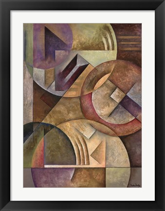 Framed Spheres of Thought II Print
