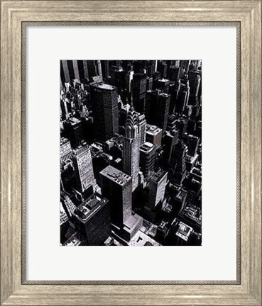 Framed Chrysler Building Print