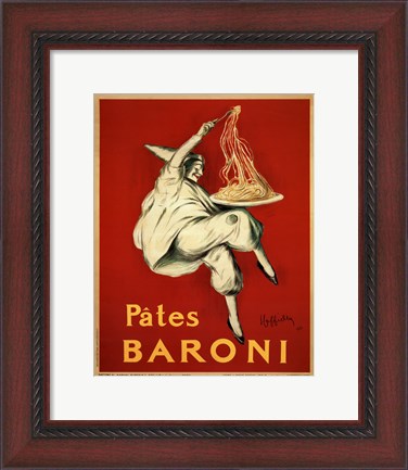 Framed Pates Baroni, 1921 Print