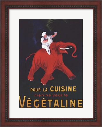 Framed Cuisine Vegetaline Print