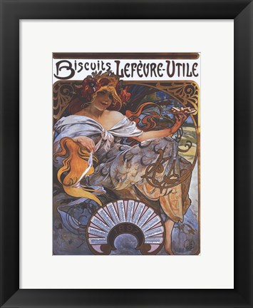 Framed Lefevre Utile Print
