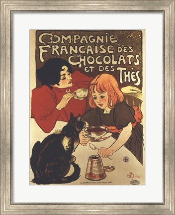 Framed Compagnie Francaise Print