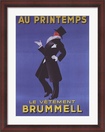 Framed Au Printemps Print