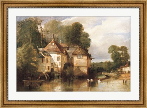 Framed Arundel Mill Print
