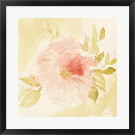 Framed Stardust Peony Print