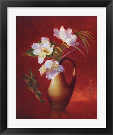 Framed Tropical Tulips Print