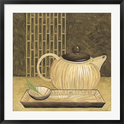Framed Bamboo Pot Print