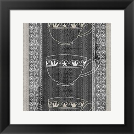 Framed Cup Of Tea II Print