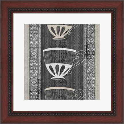 Framed Cup Of Tea III Print