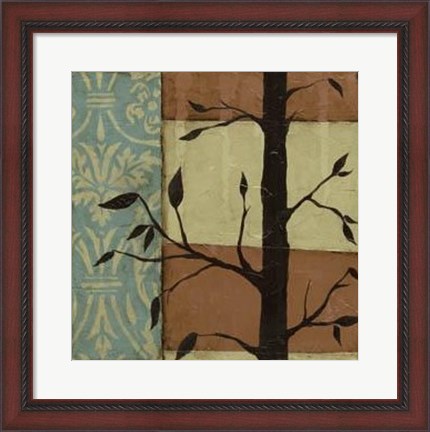 Framed Arts Crafts Silhouette IV Print