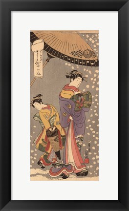 Framed Women Of Japan VI Print