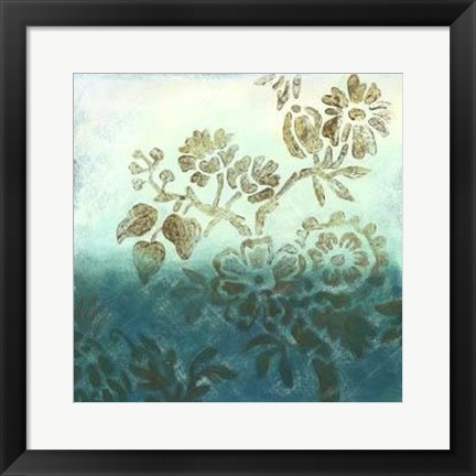 Framed Cerulean Dream II Print