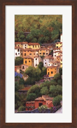 Framed Lago Di Como I Print