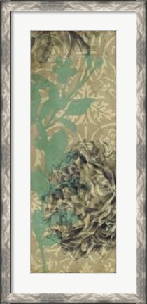 Framed Tandem Blooms III Print