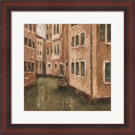 Framed Canal View III Print