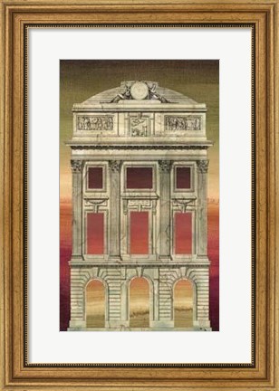 Framed Architectural Illusion IV Print