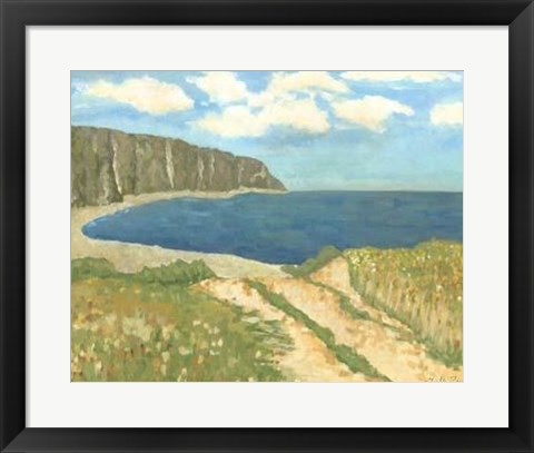 Framed Western Vista VII Print