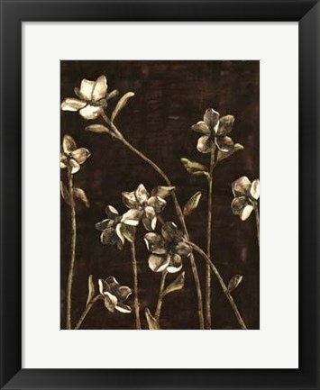 Framed Medium Blossom Nocturne I Print