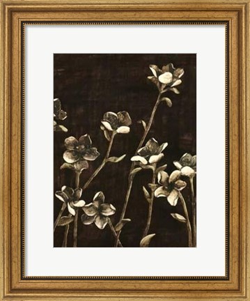 Framed Medium Blossom Nocturne II Print