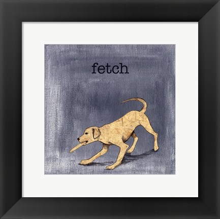 Framed Fetch Print