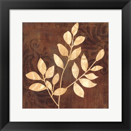 Framed Leave It Natural II Print