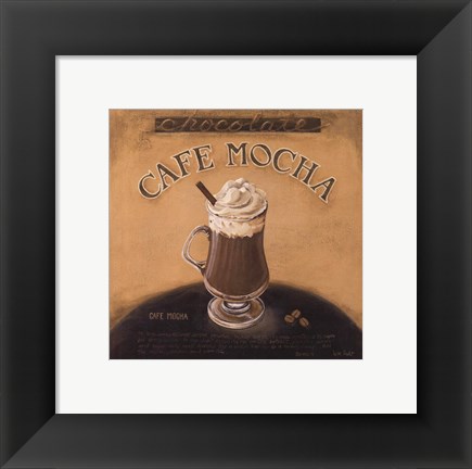 Framed Cafe-Mocha Print