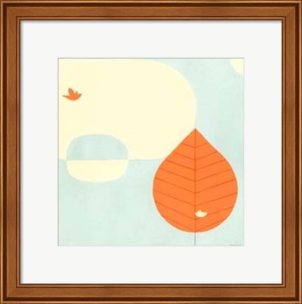 Framed Citrus Grove II Print