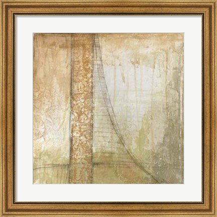 Framed Iron and Lace IV Print