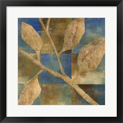 Framed Burnished Branch IV Print