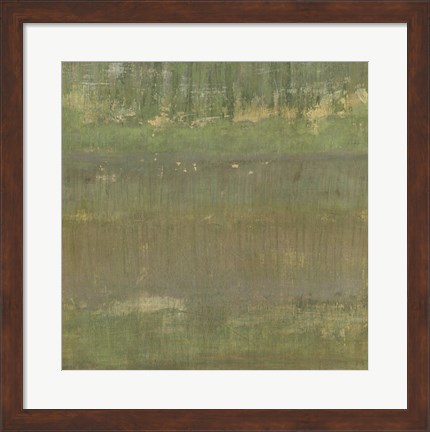 Framed Marsh Light II Print