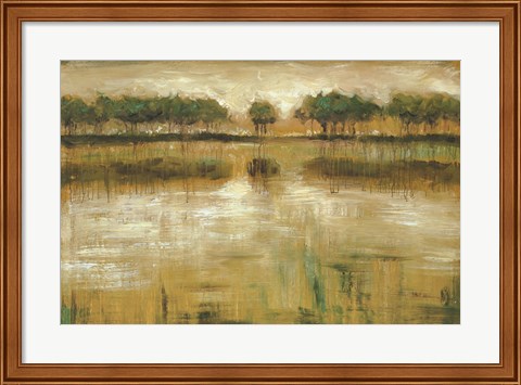 Framed Tiverton Lake Print