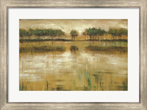 Framed Tiverton Lake Print
