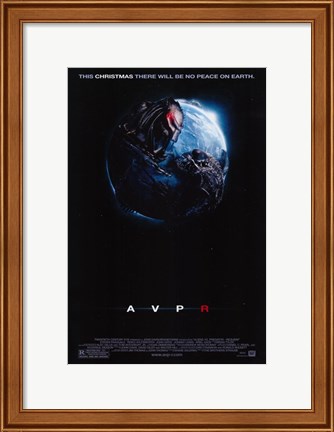 Framed Aliens Vs. Predator: Requiem Print