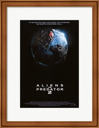 Framed Aliens Vs. Predator 2: Requiem Print