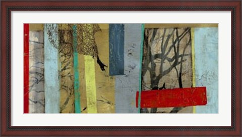 Framed Woven Landscape II Print