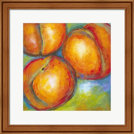 Framed Abstract Fruits II Print