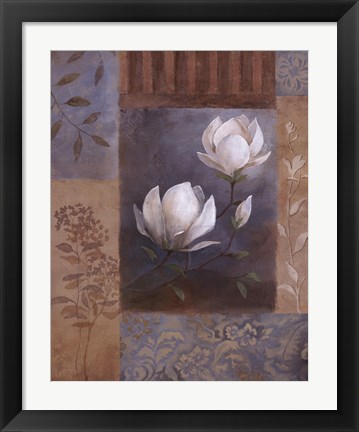 Framed Magnolia Spring II Print