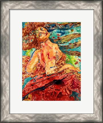 Framed Lucy in the Sky with Diamonds Print