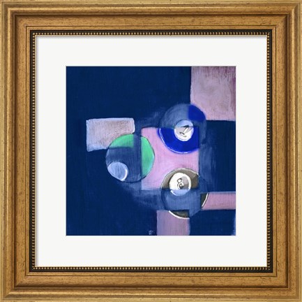 Framed Pool Abstract II Print