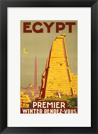 Framed Egypt - Premier Print