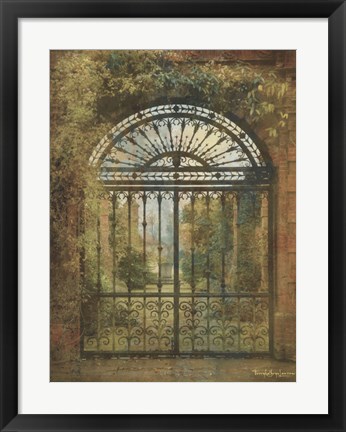 Framed English Countryside V Print