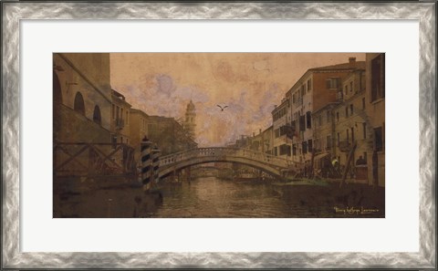 Framed Tour of Venice IV Print