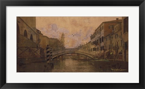 Framed Tour of Venice IV Print