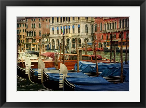 Framed Venetian Canals IV Print