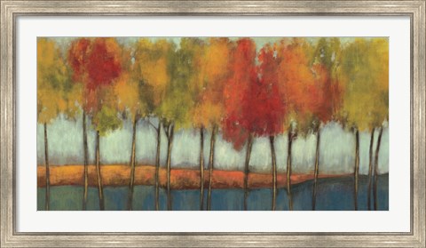 Framed Lolipop Trees Print