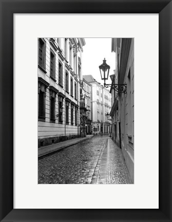 Framed Streets of Prague III Print