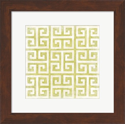 Framed Small Modern Symmetry IX Print