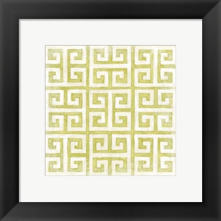 Framed Small Modern Symmetry IX Print