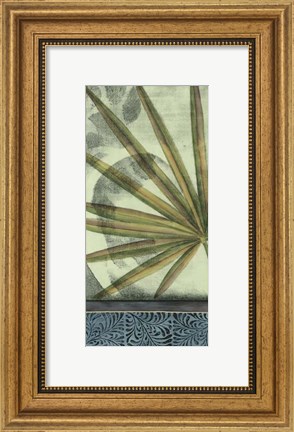 Framed Small Sophisticated Palm I Print