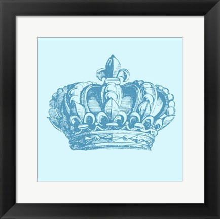 Framed Prince Crown I Print